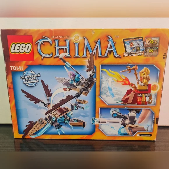 Lego -Chima - Vardy's Ice Vulture Glider 70141 Factory Sealed Box RETIRED RARE - Picture 1 of 6